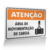 Placa Atenção - Área de Movimentação de Carga