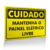 Placa Cuidado - Mantenha o Painel Elétrico Livre