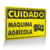 Placa Cuidado - Máquina Agrícola