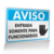 Placa Aviso - Entrada Somente para Funcionários