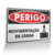 Placa Perigo - Movimentação de Carga