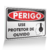 Placa Perigo - Use Protetor de Ouvido