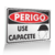 Placa Perigo - Use Capacete