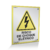 Placa de Sinalização A5R Risco de Choque Elétrico