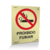Placa de Sinalização P1 Proibido Fumar