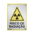 Placa de Sinalização A6R Risco de Radiação - comprar online