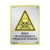 Placa de Sinalização A7R Risco de Exposição a Produtos Químicos - comprar online