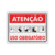 Placa Atenção - Uso Obrigatório (Óculos/Luvas/Máscara/Botas/Proteção de Ouvido)