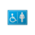 Placa - Banheiro Feminino Cadeirante - comprar online