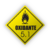 Placa Rótulo de Risco Classe 5 Oxidante - comprar online