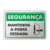 Placa Segurança - Mantenha a Porta Fechada - comprar online