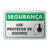 Placa Segurança - Use Protetor de Ouvido - comprar online