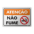 Placa Atenção - Não Fume - comprar online