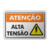 Placa Atenção - Alta Tensão - comprar online