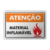 Placa Atenção - Material Inflamável - comprar online