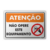 Placa Atenção - Não Opere Este Equipamento - comprar online