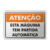 Placa Atenção - Esta Máquina Tem Partida Automática - comprar online