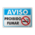 Placa Aviso - Proibido Fumar - comprar online