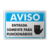 Placa Aviso - Entrada Somente para Funcionários - comprar online