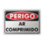 Placa Perigo - Ar Comprimido - comprar online