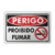 Placa Perigo - Proibido Fumar - comprar online