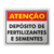 Placa Atenção - Depósito de Fertilizantes na internet
