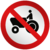 Placa R13 Proibido trânsito de tratores e máquinas de obras