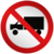 Placa R9 Proibido trânsito de caminhões