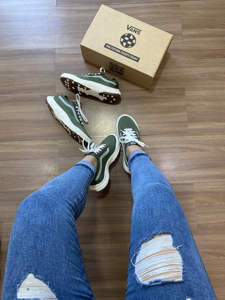 TENIS VANS ULTRARANGE VR3 VERDE MILITAR