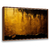 Quadro Decorativo Abstrato Preto e Dourado - Visual Quadros