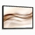 Quadro Decorativo Abstrato Gold Wave - Visual Quadros