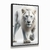 Quadro Decorativo Leão Branco - loja online