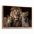 Quadro Decorativo Leão Família - Visual Quadros