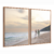 Quadro Decorativo Kit 2 Quadros Personalizados Casal Praia