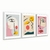 Quadro Decorativo Rostos de Mulher Triplo na internet