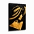 Quadro Decorativo Mulher de Chapéu Dourado - comprar online