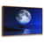 Quadro Decorativo Lua na Noite Azulada - Visual Quadros