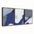 Quadro Decorativo Kit 3 Telas, Abstrato Textura Blue and Gray - loja online