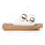 Sandalias Ali Cuero Blanco - tienda online