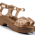 Sandalias Gaba Cuero Cobre - tienda online