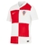 Camisa Seleção Croácia Home 24/25 s/nº Torcedor Masculina - Branco e Vermelho