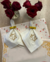 Kit de Mesa Puesta Bella con servilletas bordadas - Laura y Luccas