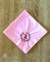 Servilleta de Tela Color rosado bordado conejo palo rosa - tienda online