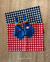 Kit de Mesa Puesta Cuadrille Rojo/azul Fiestas Patrias