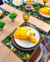 Individual de tela doble faz impermeable Limón Siciliano en internet