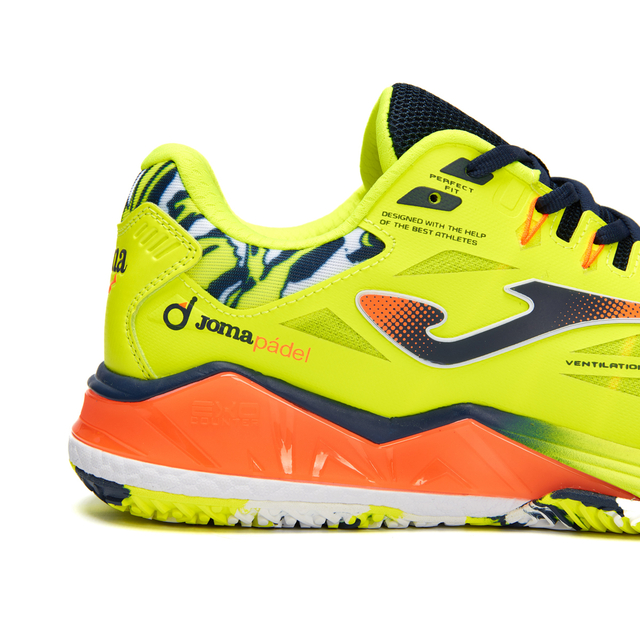 Zapatillas padel amarillas sale