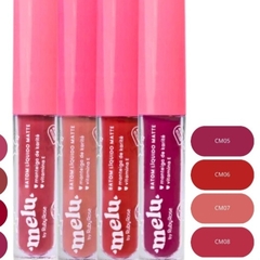 Labial líquido matte con vitamina E repara e hidrata MELU RUBY ROSE en internet