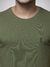 Camiseta Verde Militar Egípcio Elastano - comprar online