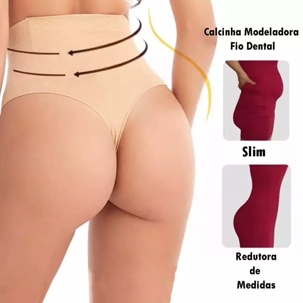 Calcinha modeladora hotsell fio dental