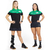 Camisa Feminina Seleção Brasileira 2024 Tênis de Mesa Preto e Verde cbtm